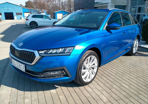 Skoda Octavia cena 109500 przebieg: 55000, rok produkcji 2022 z Skawina małe 191